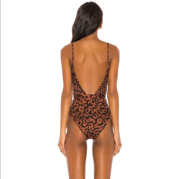 Revolve Leopard Swimsuit - Picture 3 of 3